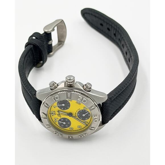 Vintage Belair Swiss Quartz Chronograph Diver Swiss Wrist Watch NEW BATTERY main image 8